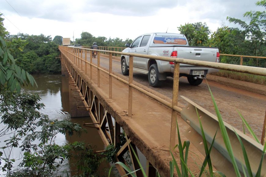 Estradas Transportes Serviços Públicos Construção da ponte de