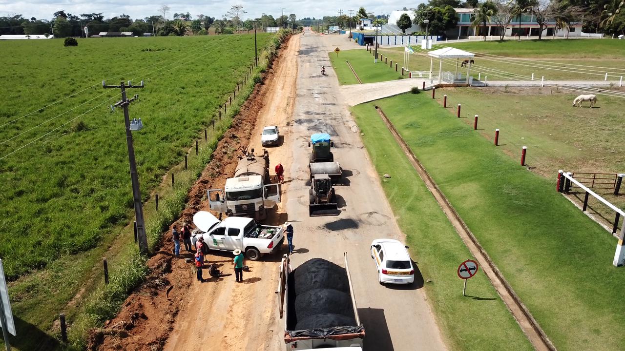 Estradas Transportes Serviços Públicos DER finaliza tapa buracos e