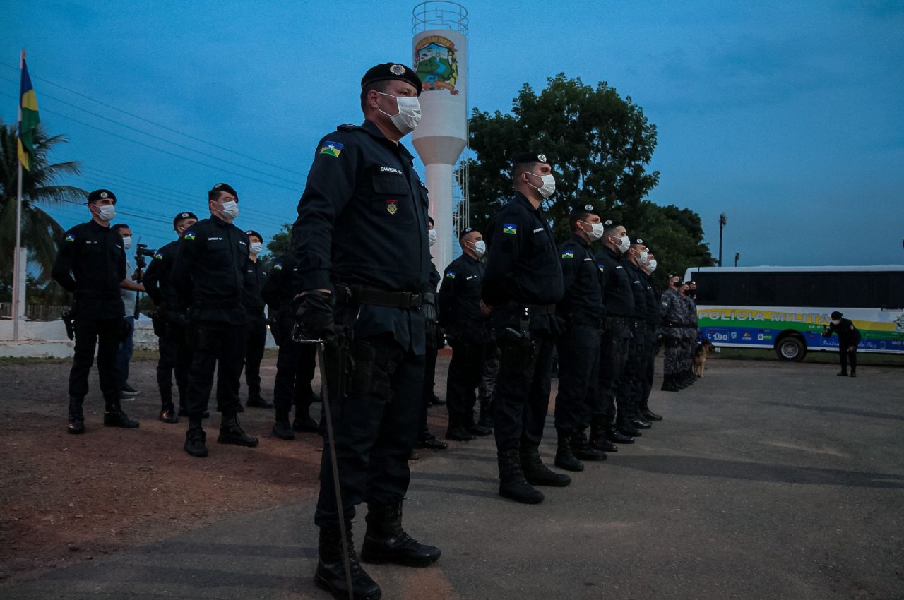 Comunicação Formatura de novos cabos da Polícia Militar em Jaru