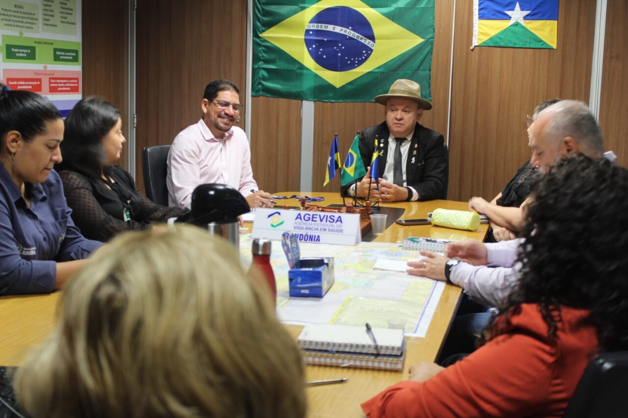 Vigilância em Saúde Governo de Rondônia alinha proposta de termo de