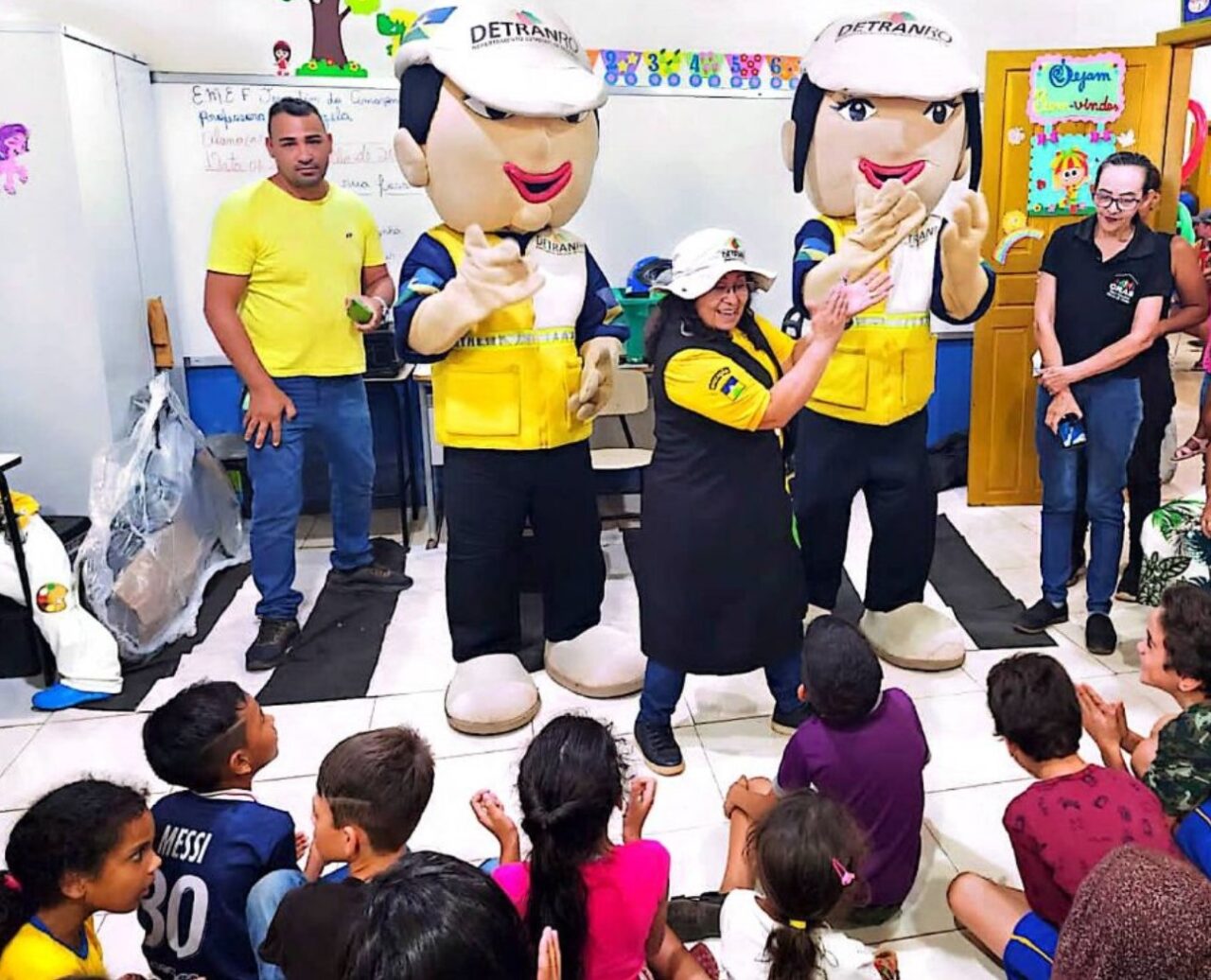 Tr Nsito Detran Promove A O Educativa Em Parceria Escola E