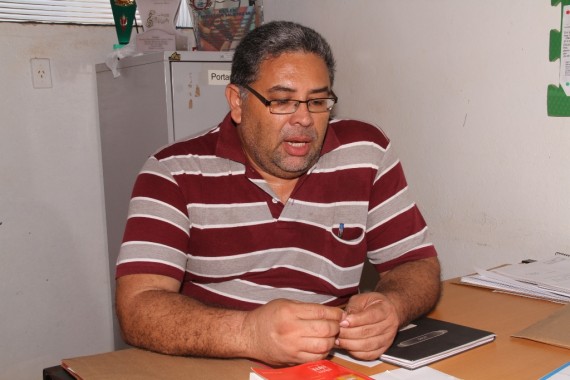 VIce-Diretor da escola Salomão Silva, Otonielson