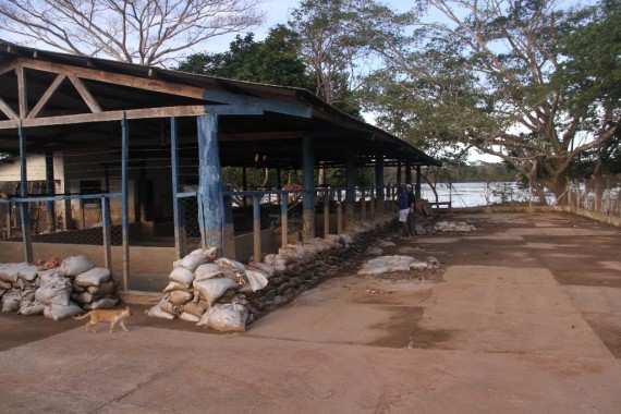 Estação de Tratamento de Água da Caerd de Abunã(foto) e Nova Mamoré foram atingidas pela cheia