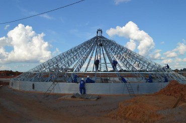 9 - Construção de silo de Portochuelo
