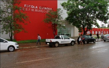 Escola Murilo Braga servirá como modelo para as futuras reformas nas escolas de Rondônia