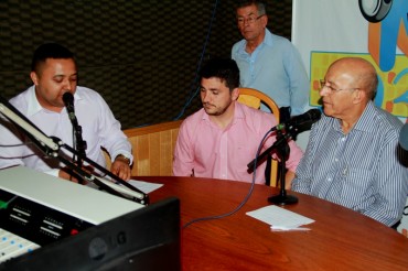 entrevista na rádio  meridional de Pimenta Bueno (2)