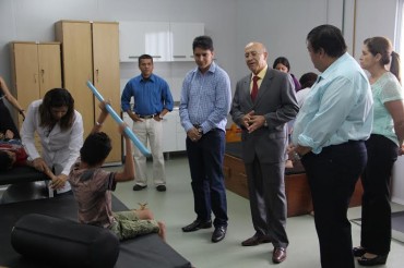 Governador visita Centro de Reabilitação de Rondônia