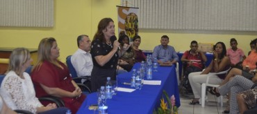 Secretária Fátima Gavioli participou da formatura do alunos do Projeto Salto em Espigão do Oeste