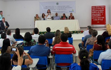 Diretores das escolas estaduais de Cacoal se reúnem nesta sexta-feira, 5, com a secretária Fátima Gavioli