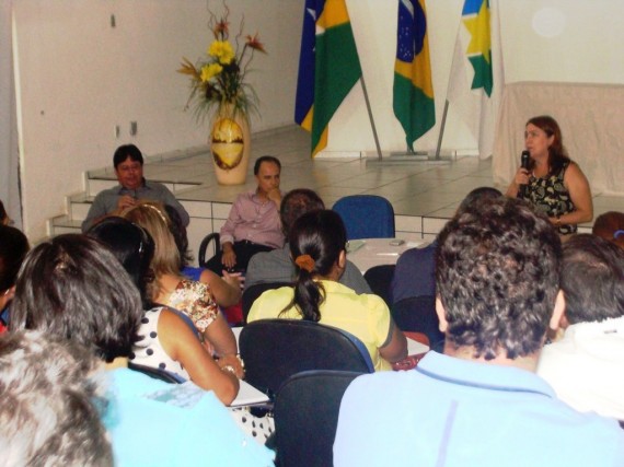 Reunião de diretores, em Ji-Paraná