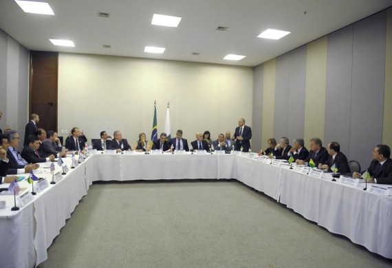 Ministro da Justiça, Eduardo Cardozo, comandou a reunião com secretários de Segurança de todos os estados para discutir ações de combate ao crime organizado