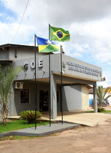 Sede da COE, na avenida Jatuarana, zona Sul de Porto Velho