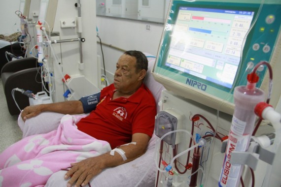 João Batista é paciente do Centro de Hemodiálise