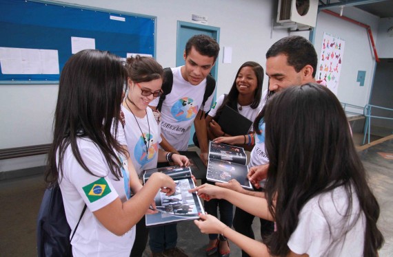 Alunos da Anísio Teixeira relatam a experiência do intercâmbio