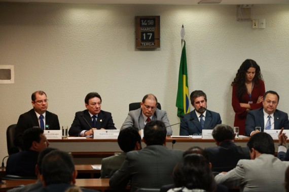 Daniel Pereira e representantes dos estados do Amapá e Roraima voltaram a defender a transposição em audiência no Senado