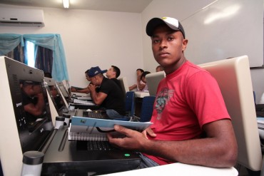Robson de Souza veio de Jaru para participar do curso em Porto Velho