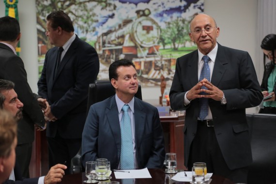 Governador anunciou investimento  durante reunião com ministro Gilberto Kassab