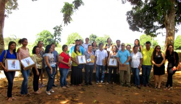 Representantes da Seduc visitam o viveiro da Ecoporé, em Rolim de Moura