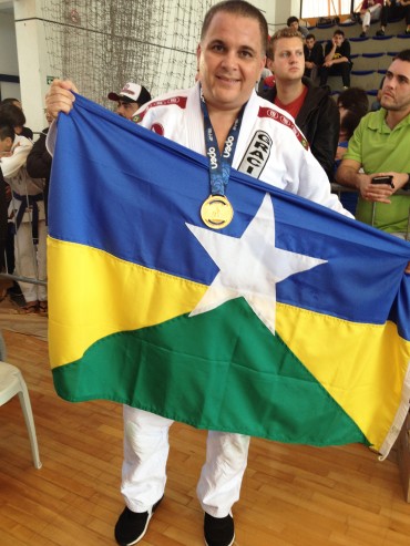 Sandro Campos trouxe medalha de ouro ao representar Rondônia com apoio do governo