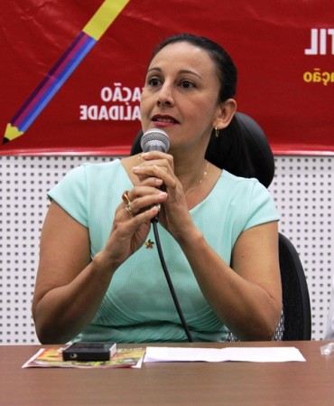 Secretária de Assistência Social de Rondônia, Valdenice Domingos