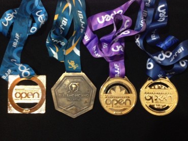Medalhas do atleta Sandro Campos