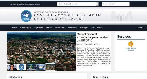 Novo portal reúne ações do Desporto e Lazer em Rondônia