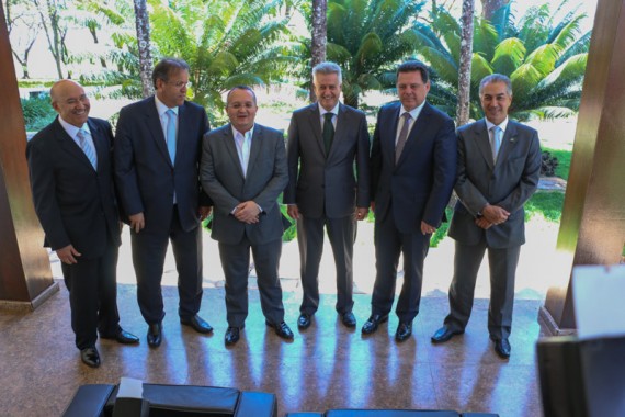 Governadores membros do Consórcio Brasil Central