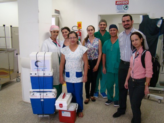 Equipe liderada pelo médico cirurgião, Alber Pessoa de Figueiredo, realizou só neste mês a primeira captação de órgãos deste ano
