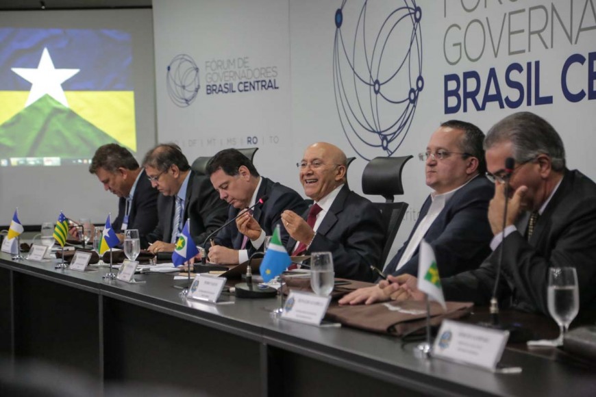 Fórum de Governadores Brasil Central 18-12-17