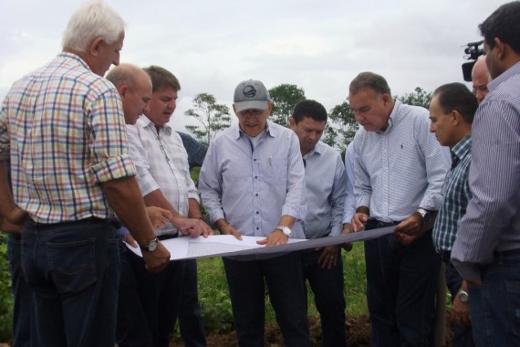 Governador Confúcio conheceu nessa terça-feira a área doada pela prefeitura de Ji-Paraná para a realização da Rondônia Rural Show