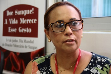 Maria Luiza Pereira, assistente social da Fhemeron, faz apelo para doações contínuas