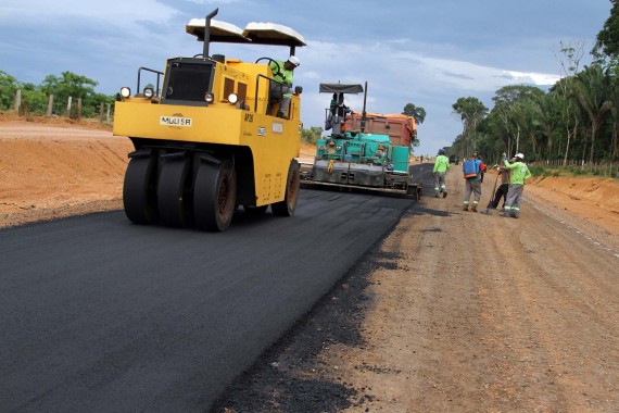 RO-257 é a maior obra de asfaltamento de rodovia já lançada pelo governo de Rondônia