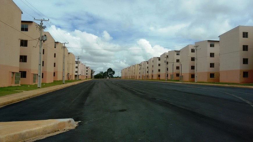 Conjunto habitacional Morar Melhor, em Ji-Paraná