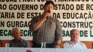 Coordenador Regional de Educação de Ji-Paraná. professor José Antônio de Medeiros