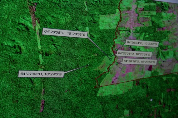 Mapa de Zoneamento de RO.