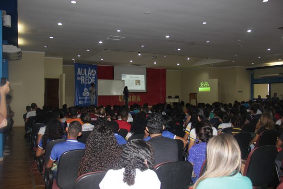 Aulão acontece na Ulbra, em Porto Velho, com transmissão pelo portal G1 para escolas 
