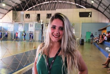 Rayna Lima, do vôlei, participa do Joer desde 2012