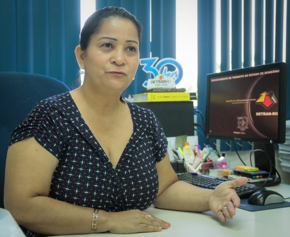 Diretora Interina da Diretoria de Ensino do Detran, Ana Valéria destaca a importância da campanha "Volta às Aulas"