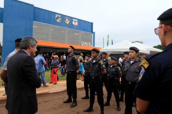 Secretário Caetano disse na inauguração que o combate à violência começa com a integração