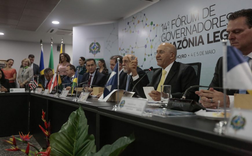 Governadores assinam o Protocolo de Intenções para criação do Consórcio Interestadual de Desenvolvimento Sustentável da Amazônia Legal