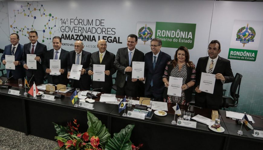 Formalização da intenção de criação do bloco foi assinada nesta sexta-feira, durante encerramento do 14º Fórum da Amazônia Legal