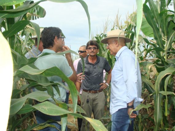 Governador Confúcio conheceu a plantação em visita nesta semana ao espaço da Rondônia Rural Show
