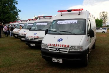 Ambulâncias vão atender a Vilhena e Região