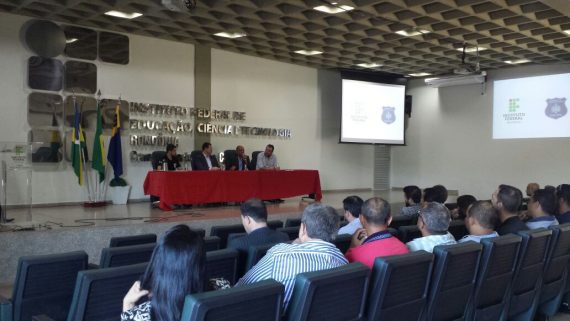 A capacitação está acontecendo na Sede do Instituto Federal de Rondônia - IFRO, em Porto Velho entre os dias 22/05 a 06/06.