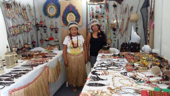 Indígenas da etnia Karitianas expuseram na ¨6ª Rondônia Rural Show