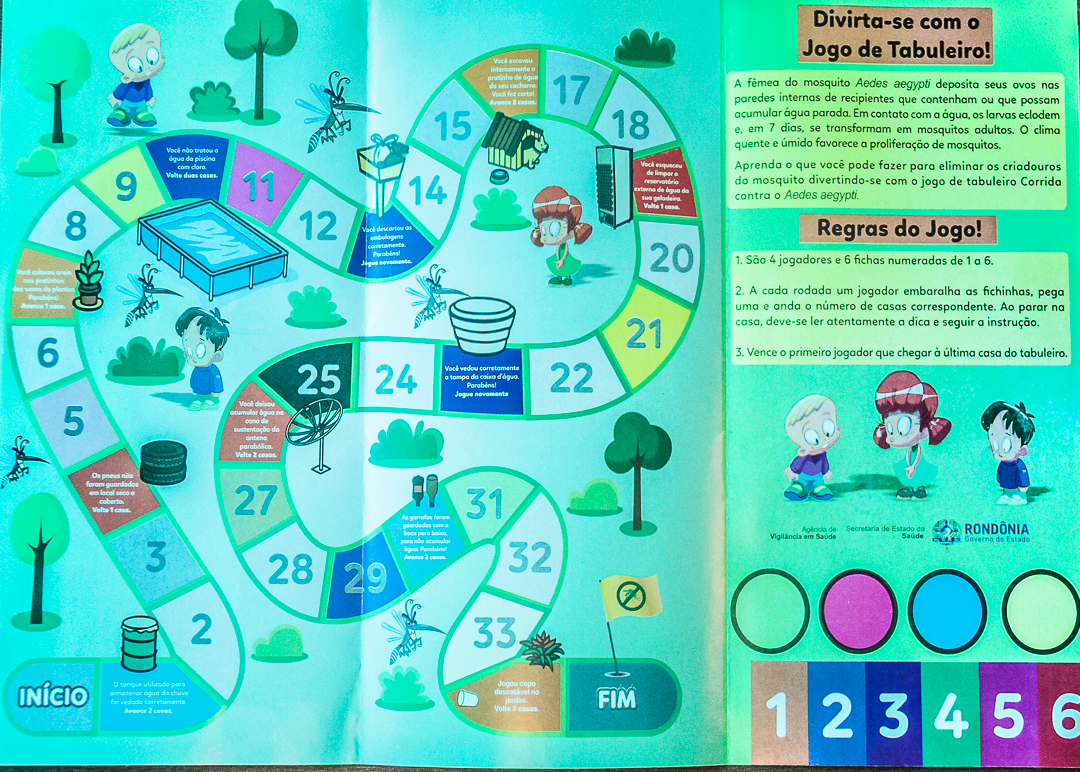 PDF) JOGO DE TABULEIRO EDUCATIVO: INSTRUMENTO DE CONSCIENTIZAÇÃO AMBIENTAL  E DE COMBATE AO VÍRUS DA DENGUE