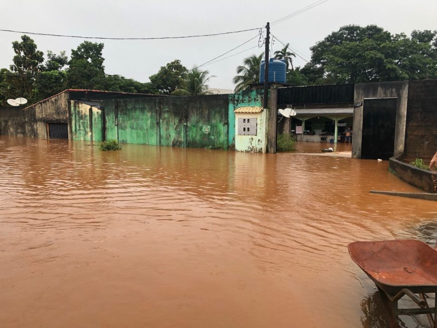 Força-tarefa do Governo de Rondônia presta apoio às famílias afetadas por enchente em Ouro Preto do Oeste