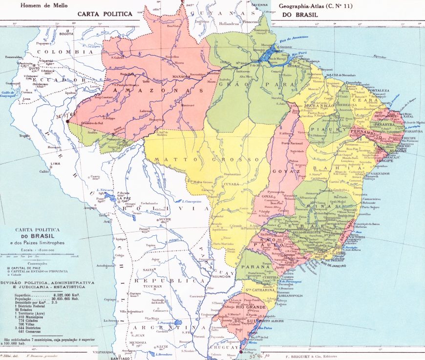 Mapa do Brasil muda e Rondônia ganha 500km² de área