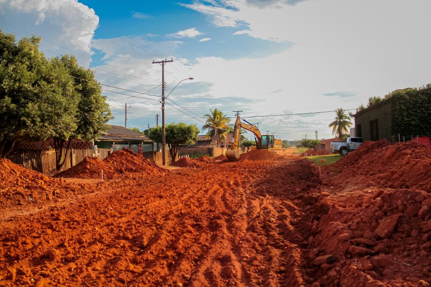 Obras de pavimentação do “Tchau Poeira” iniciam em Cerejeiras