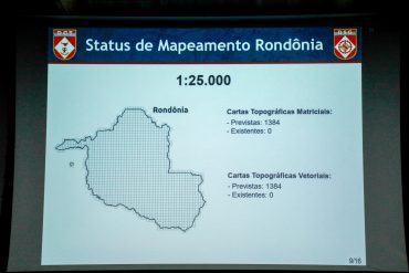 Rondônia terá base cartográfica atualizada pelo Exército